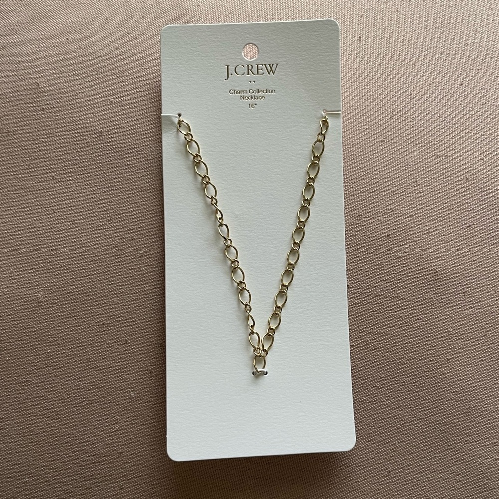 J. Crew Factory Gold Chain Necklace